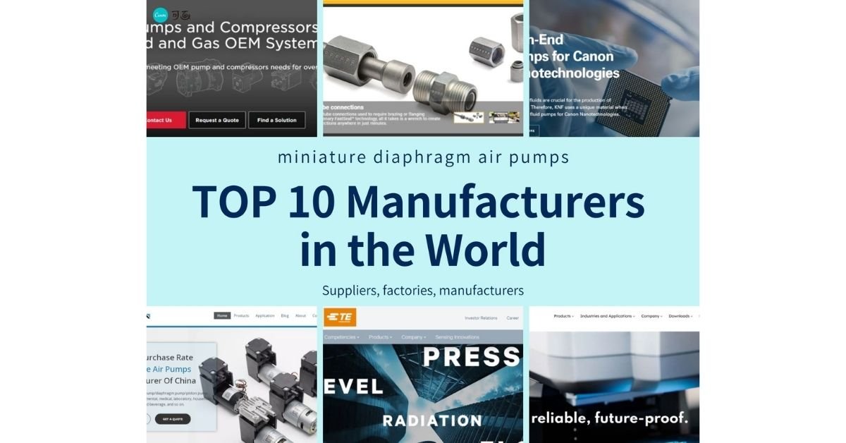 TOP 1O micro diaphrgam pump in the world