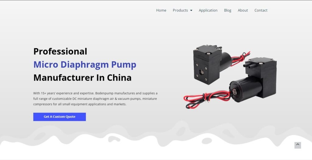 Professional micro diaphragm pump in china