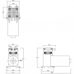 2D Drawing small air compressor