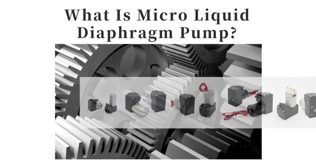 micro diaphragm pump for liquid
