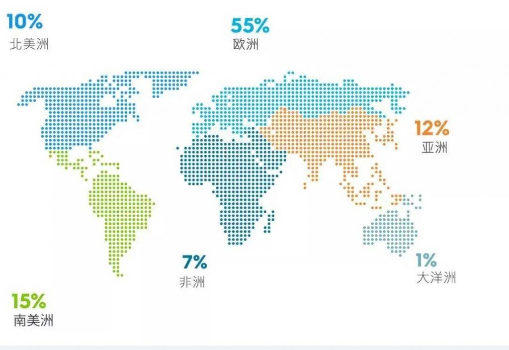 World map Winter image