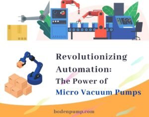 The Power of _Micro Vacuum Pumps