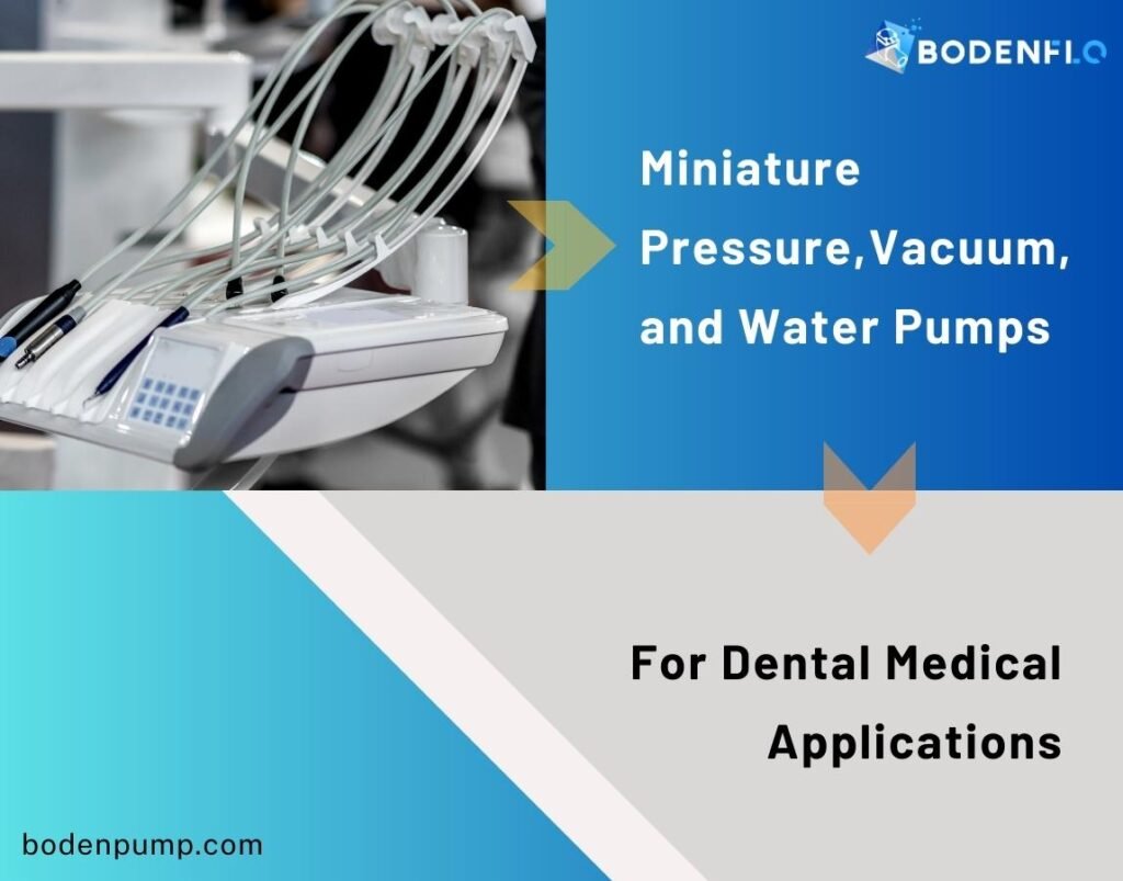 Micro Air, Vacuum, And Water Pumps For Dental Medical