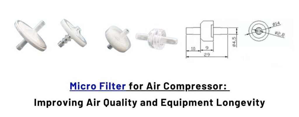 micro filter for air compressor