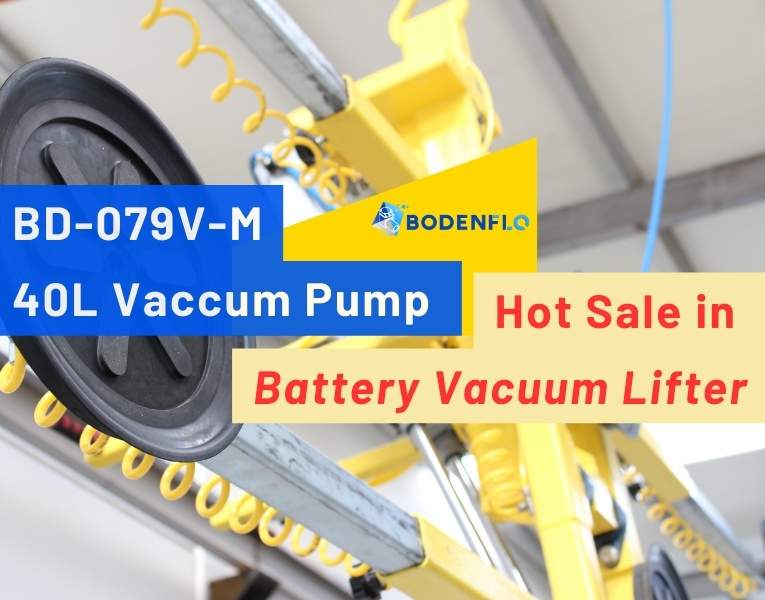 BD-079V-M 40L Vacuum Pump advertised as a hot sale for battery vacuum lifters