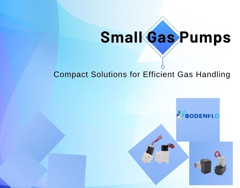 BODENFLO Small Gas Pumps - Compact Solutions for Efficient Gas Handling