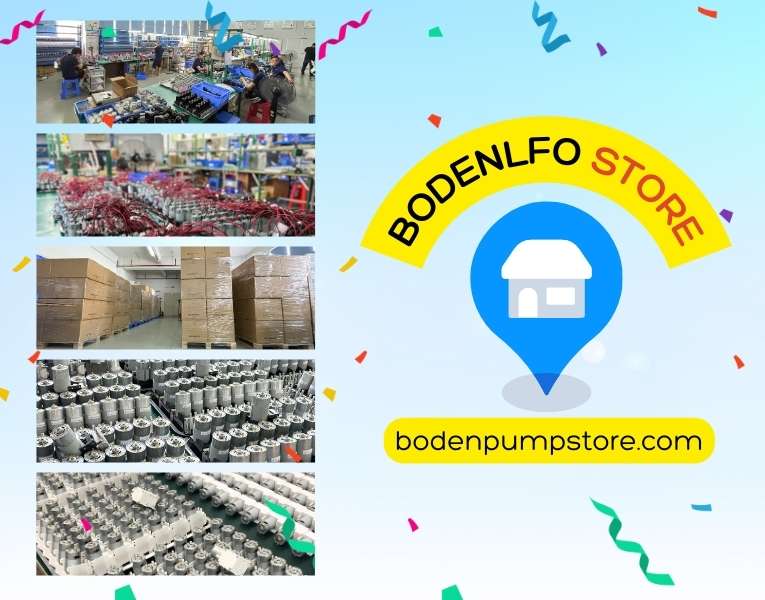 BODENFLO Store Launch with Micro Pump Products for Online Shopping