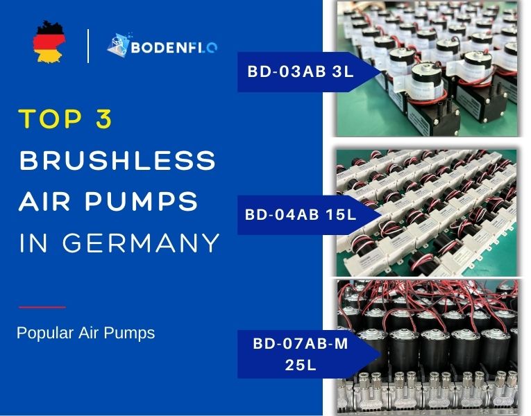 Top 3 Brushless Air Pumps in Germany - Popular Air Pumps by BODENFLO