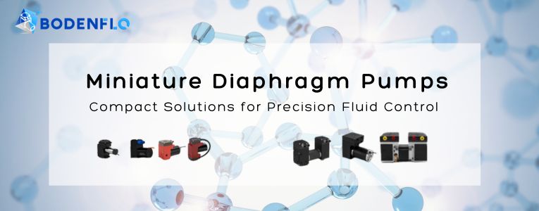 Range of miniature diaphragm pumps by BODENFLO