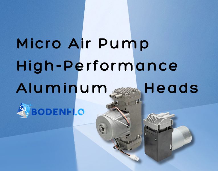 BODENFLO Micro Air Pump with High-Performance Aluminum Heads