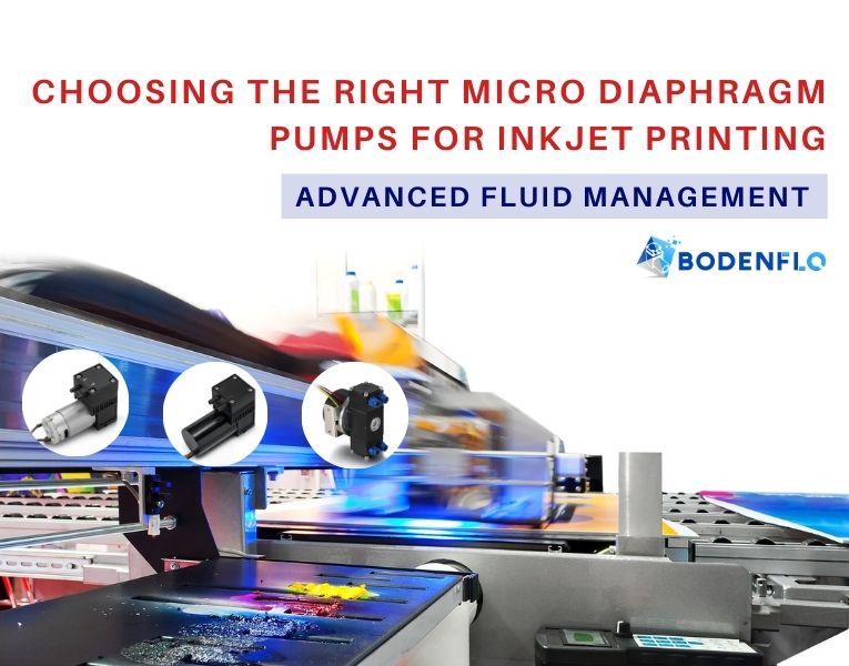 High-performance micro diaphragm pumps for inkjet printing systems.