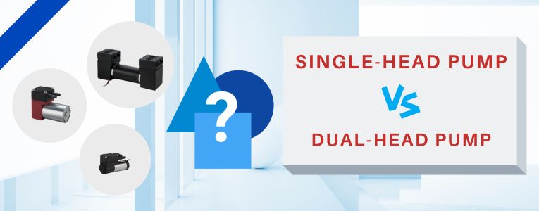 Micro Diaphragm Single-Head Pump vs Micro Diaphragm Dual-Head Pump