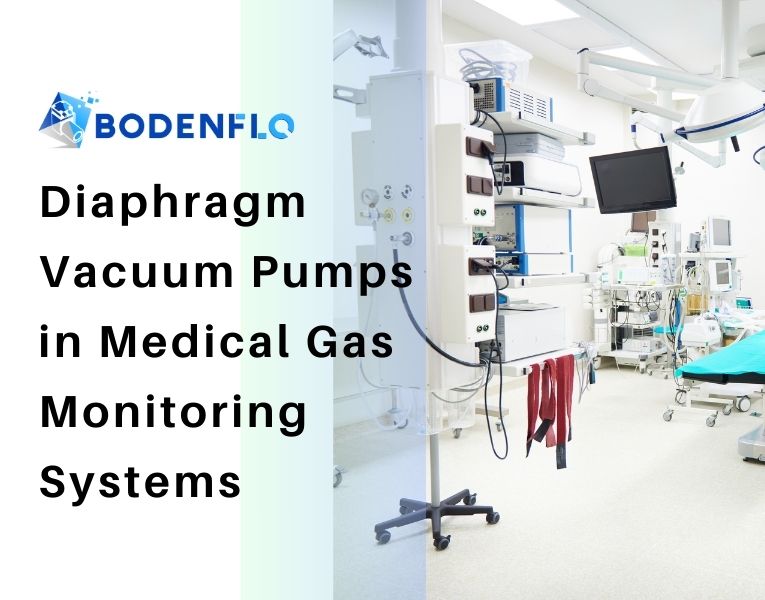 Micro diaphragm vacuum pumps in a medical gas monitoring system in a hospital.