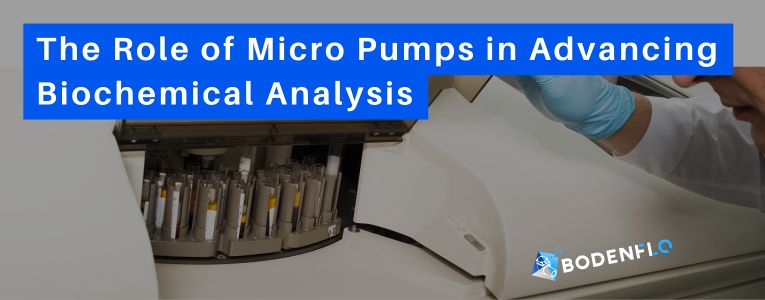 Micro pump applications in lab-on-a-chip devices, environmental monitoring, and point-of-care diagnostics.