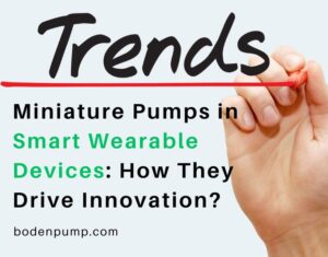 Miniature pump technology revolutionizing smart wearable devices for medical, sports, and beauty applications.