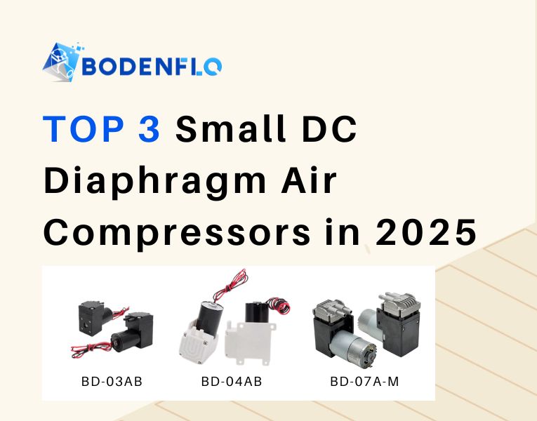 BODENFLO Small DC Diaphragm Air Compressors - Top 3 Models