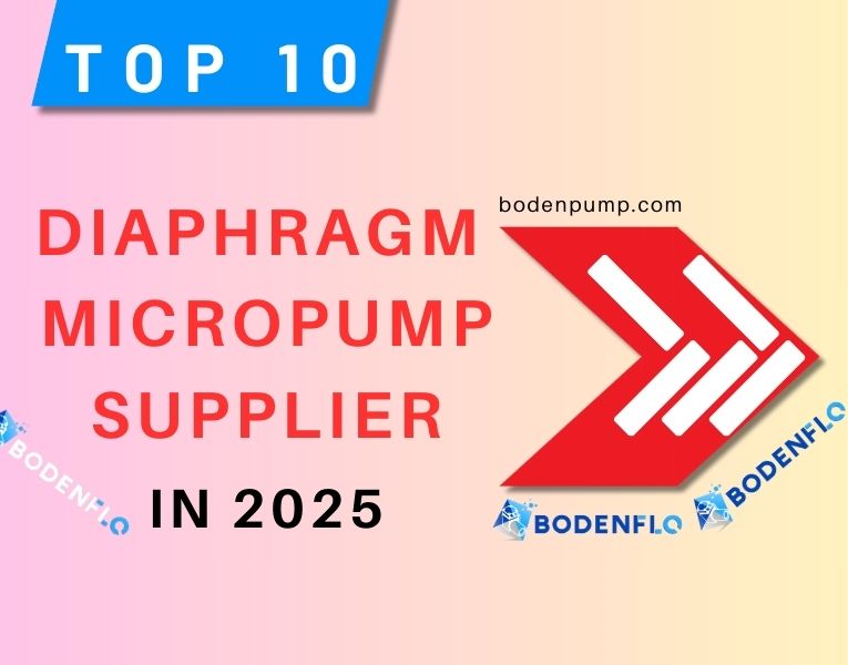 High-performance diaphragm micropump for medical, laboratory, and industrial applications in 2025.