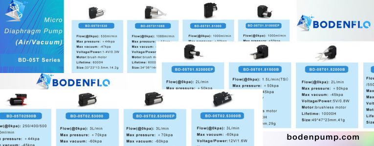 Comparison of Micro Vacuum Pumps vs. Micro Air Pumps