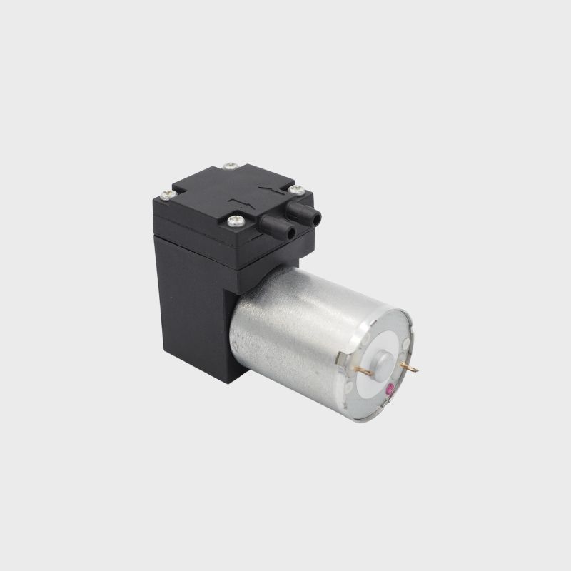 Lightweight and compact diaphragm ink pump for ink circulation.