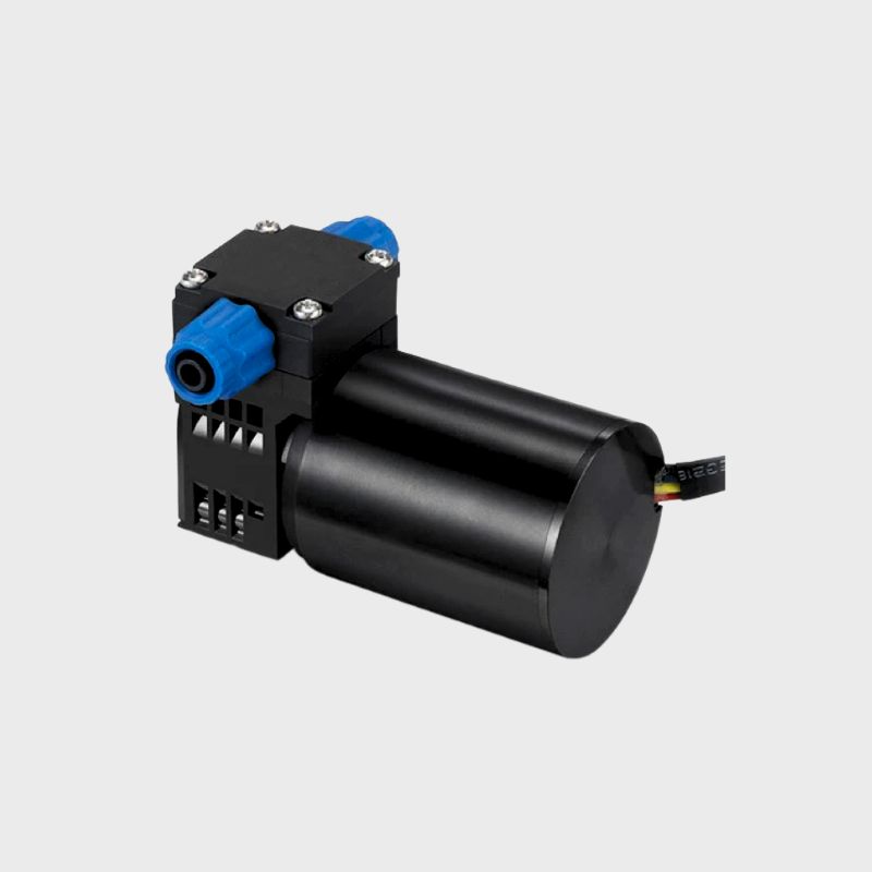 High-efficiency brushless diaphragm ink pump for industrial printing.