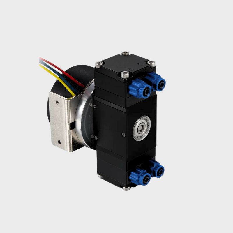 Powerful brushless diaphragm ink pump for heavy-duty printing.