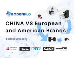 Comparison of Chinese and Western miniature pump technology in industrial applications.
