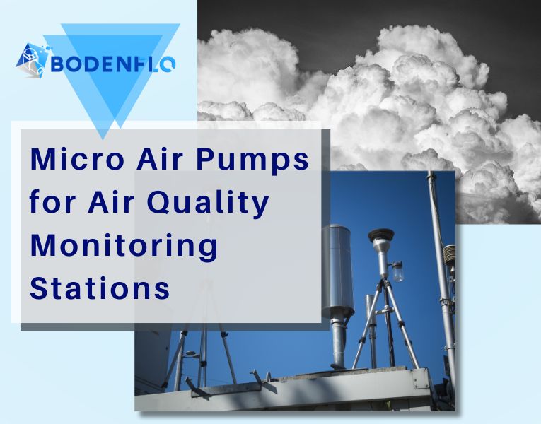 Micro air pump for efficient air quality monitoring in environmental and industrial