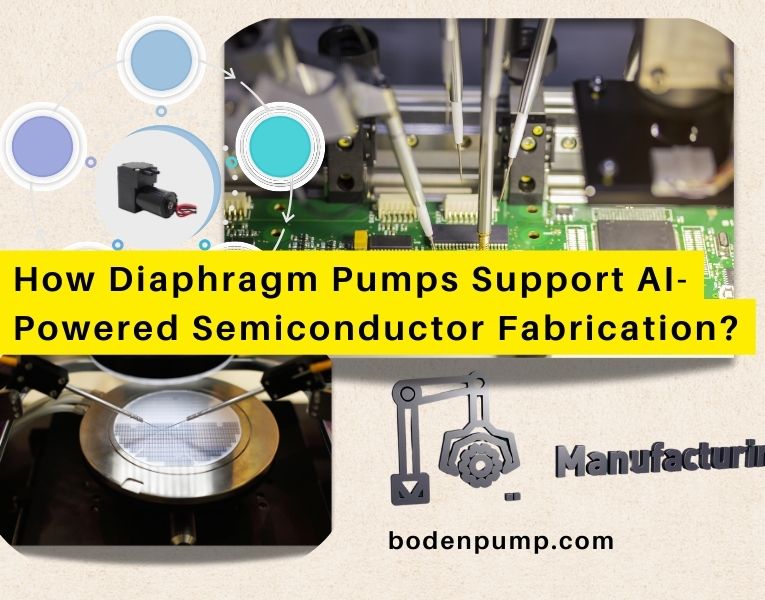 Micro diaphragm pump for AI-powered semiconductor fabrication