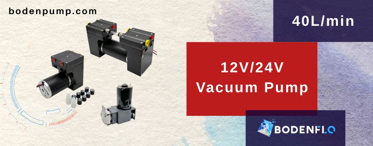 BODENFLO micro vacuum pumps side-by-side comparison