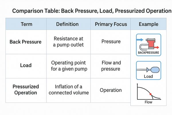 A clear, professional-looking table comparing the three terms side-by-side