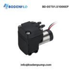 Eccentric Diaphragm Pump BD-05T01.51000EP - Compact Gas Sampling Pump Front View