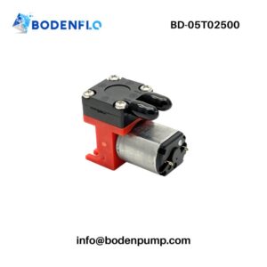 Ultra-compact mini diaphragm pump BD-05T02500 front view