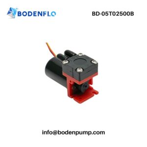 Compact 5V Mini Diaphragm Pump BD-05T02500B Front View