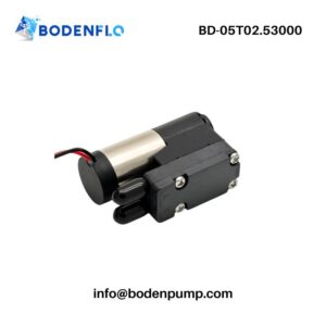 Mini diaphragm pump BD-05T02.53000 front view – compact gas sampling pump