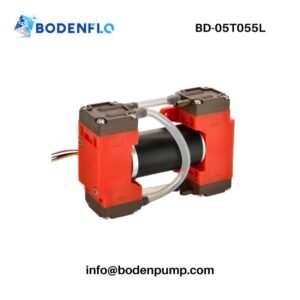 Four-head micro diaphragm vacuum pump BD-05T055L front view