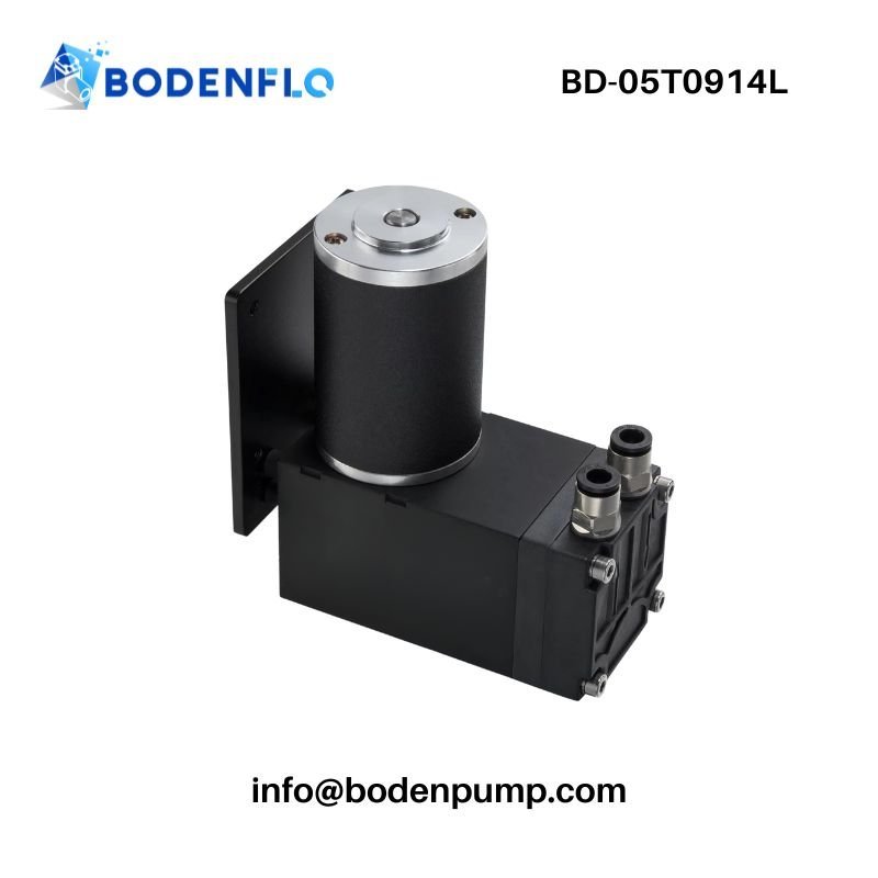 BD-05T0914L 24V high-performance miniature diaphragm pump side view
