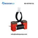 Dual-head gas diaphragm pump BD-05T0512L front view with brushless motor