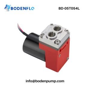 Stainless steel high-temperature mini diaphragm pump BD-05T054L front view