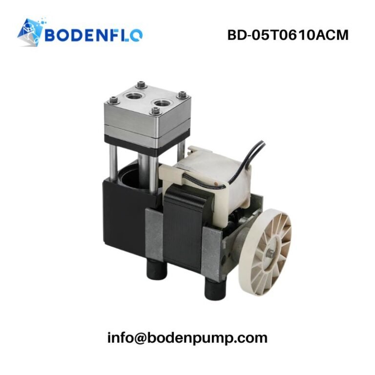 BD-05T0610ACM 220V sample pump – high temperature gas diaphragm pump front view