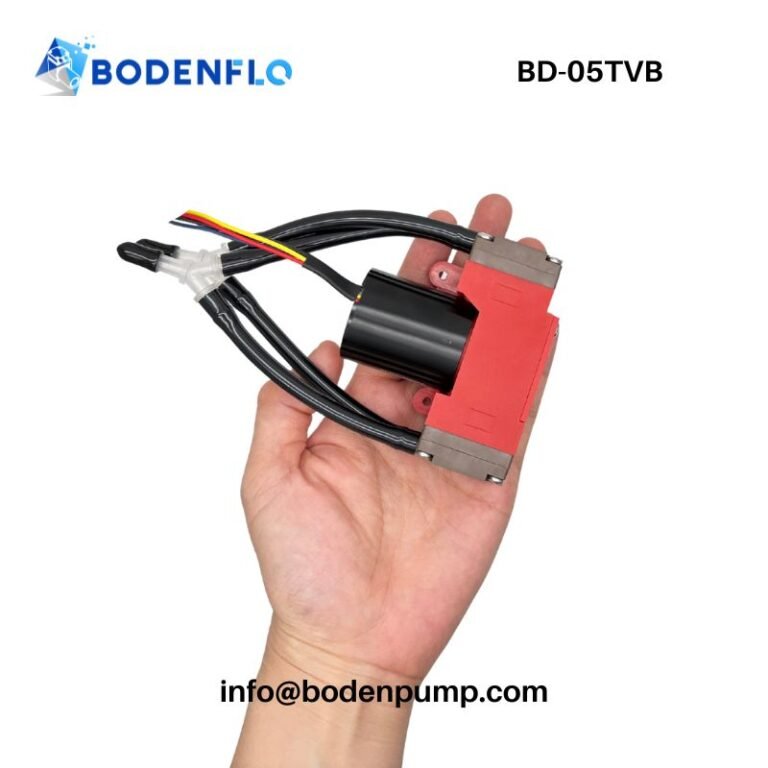 BD-05TVB dual-head diaphragm pump front view