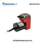 BD-05TVB-S diaphragm brushless pump angled view, compact 12V/24V micro vacuum pump