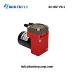 BD-05TVB-S diaphragm brushless micro vacuum pump front view, 12V/24V quiet medical pump