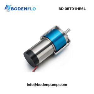 Mini rotary vane vacuum pump BD-05T01HR6L with stainless steel housing