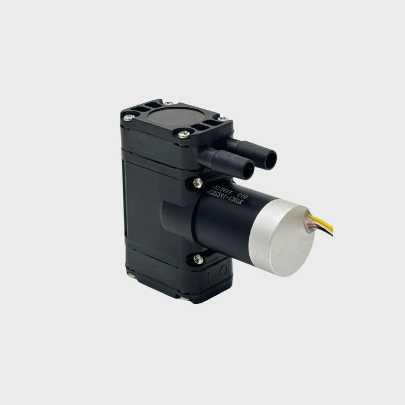 BODENFLO BD-05T046L compact coreless motor micro air pump for oxygen concentrators and continuous airflow systems.