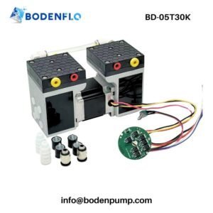 Low noise vacuum pump with brushless motor – front view BD-05T30K