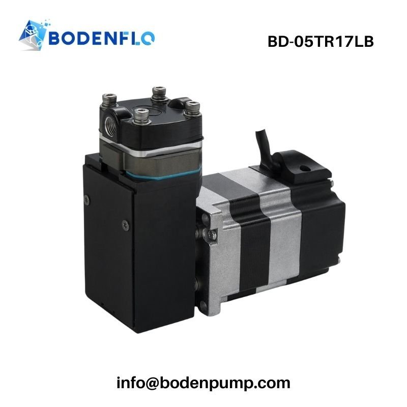 High-pressure micro piston pump with aluminum alloy body and G1/8 threaded ports BD-05TR17LB