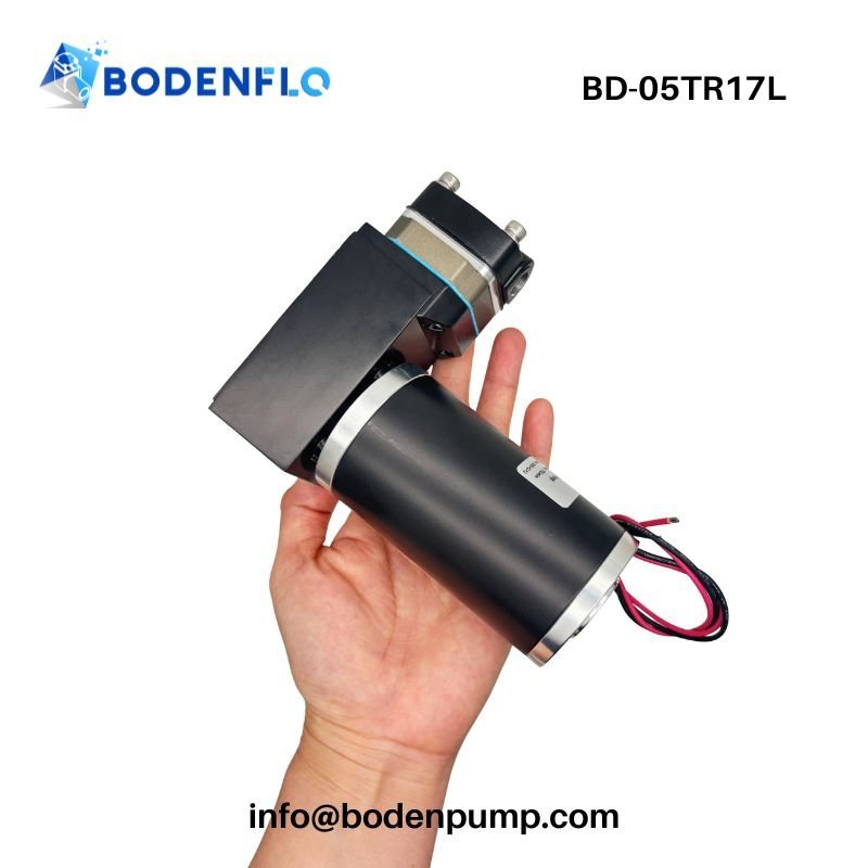 Compact high pressure piston gas pump size reference oil-free mini compressor BD-05TR17L