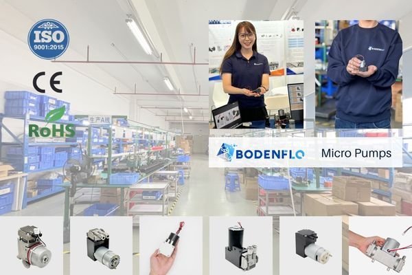 A showcase of the BODENFLO BD-07A-M high-torque miniature air pump