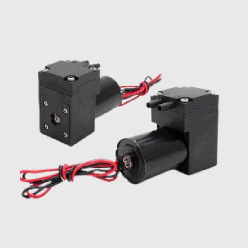 BD-03VB brushless micro vacuum pump with 3–7 L/min flow and -40 to -70 kPa vacuum for compact OEM devices