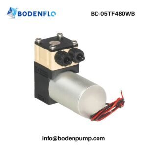 DC liquid pump BD-05TF480WB front view for CIJ printer and OEM ink system